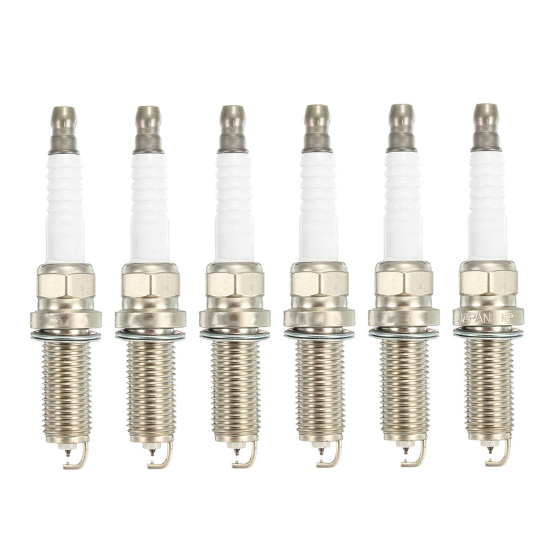 6pcs Spark Plug FXE22HR11 For DENSO OEM# FXE22HR11 For NISSAN Part# 22401-EW61C