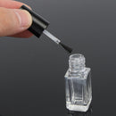 5/10/15ml Empty Nail Polish Bottle Portable Mini Thick Glass Transparent Empty Paint Refillable Bottles