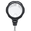 LED Helping Hand Clamp Magnifying Glass Soldering Iron Stand Lens Magnifier Tool