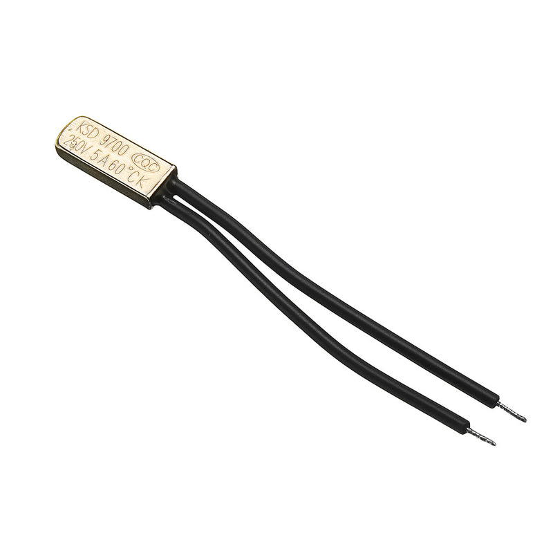KSD9700 250V 5A NO 60 Thermostat Bi Metal Temperature Controller Switch Normally Open