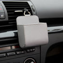 Car Supplies Air Outlet Storage Bag Car Leather Multi-function Compartment Air Outlet Mobile Phone Holder Storage Box Bag