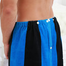 KCASA KC-964 Machine Washable Man Bathtowel Bathrobe Shower Microfiber Soft Beach Absorbent