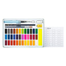 XIAOMI Ecosystem Deli 24/36 Colors Solid Watercolor Paint Set Metal Iron Box Hand Painted Watercolor Pigment Art Painting Tools Supplies 73876/73877