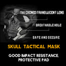WOSPORT Skull Airsoft Paintball Mask Full Face Tactical Mask For Halloween