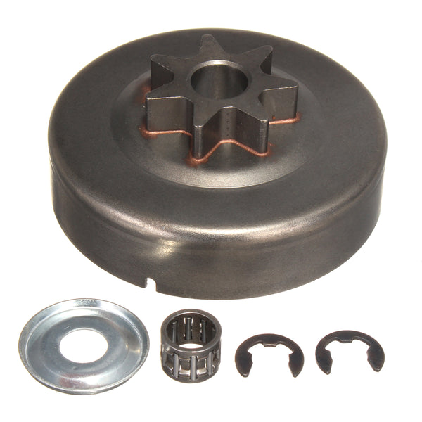3/8 7T Clutch Drum Sprocket Bracket Kit For Stihl 029 039 MS290 MS310 MS390 11256402004 Chainsaw