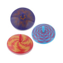 Classic Hand Spinning Optical Gyro Rotating with Cool Light Efficiency Toy
