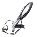 2X/6X Hanging Magnifying Glass Light Desktop LED Lamp Giant Reading Magnifier