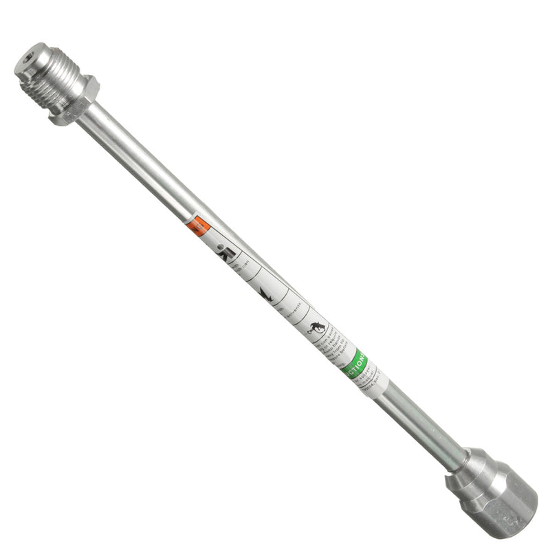 12 Inch Airless Paint Airbrush Spray Tip Extension Pole with 7/8 Inch Spray Guns Guide Accessory