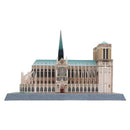 Notre Dame Cathedral/ 3D Puzzles Models Paper Dimensional Model Assembled Puzzle Educational Toy Notre-Dame Cathedral De Paris Model Building
