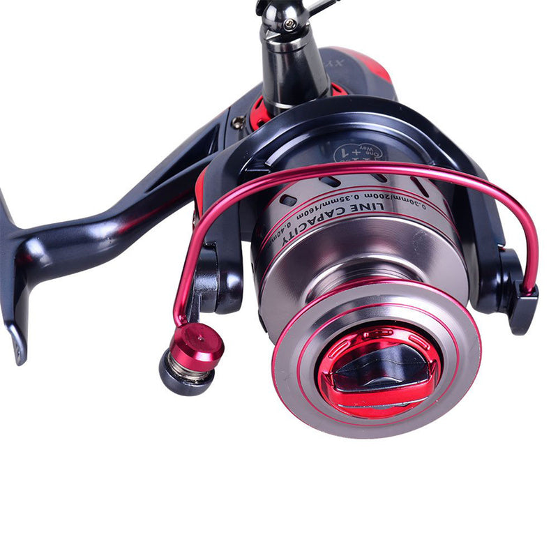 ZANLURE XY3000-5000 5.2/4.9:1 11+1BB Fishing Reel Hand Orientation Exchangable Spinning Wheel