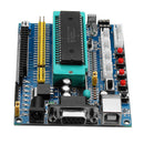 DC 12V PIC16F877A PIC Minimum System Development Board Emulator JTAG ICSP Program Minimum System Mic