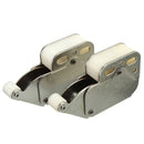 2pcs Mini Tip Catch Spring Loaded Cupboard Caravan Door Cabinet Boat Latch Lock