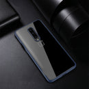 IPAKY Armor Transparent Shockproof PC+Soft TPU Edge Shell Protective Case for Oneplus 7 Pro