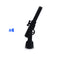 Silicone Water Pipes Weed Handheld Pipe with Metal Bowl