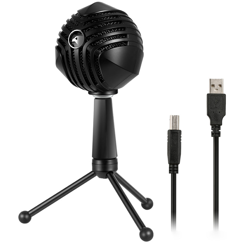 Yanmai GM-888 USB Wired Cardioid Condenser Microphone with Tripod