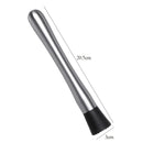 Stainless Steel Bar Cocktail Broken Popsicle Durable Fruit Muddlers Swizzle Stick Bar Home Scrap Ice Accessories Bar Supplies Cocktail Shaker