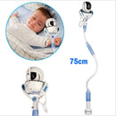 INQMEGA Multifunction Baby Monitors 360 Wall Mount Camera Rack Secure Camera Clamp Phone Holder Bracket Stand Bed Lazy Cradle Long Arm Adjustable
