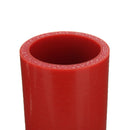 25-40mm Red Straight Silicone Hose Coupling Connector Silicon Rubber Tube Joiner Pipe Ash