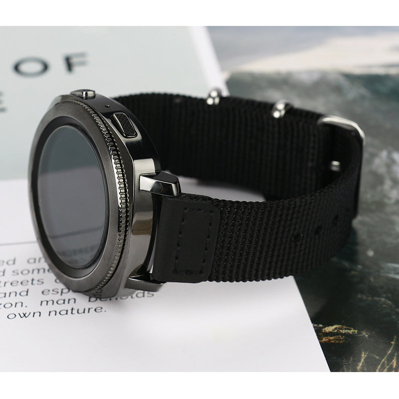 Bakeey 20mm Width Comfortable Anti-scratch Nylon Watch Band Strap Replacement for Samsung Gear Sport / Gear S4