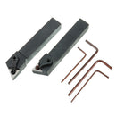 Machifit MTJNR/L1616H16 Lathe Holder 16x100mm Indexable Turning Tool Holder for TNMG1604 Insert