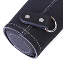 1Pcs Black Waist Hanging Arrow Quiver Pure Leather Shoulder-back Arrow Bag