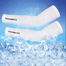 ROCKBROS Cycling  Ice Sleeve Riding Breathable Sleeve Outdoor Sunscreen Ice Silk Lycra Spotr Sleeve