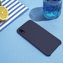 NILLKIN Smooth Shockproof Liquid Silicone Rubber Back Cover Protective Case for iPhone XR