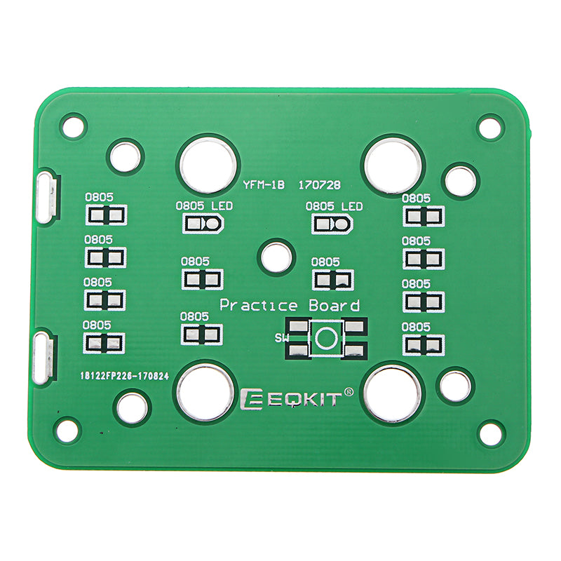 EQKIT FM Stereo Radio Kit 76-108Mhz Frequency 180mAh 32 Impedance YFM-1 DIY Electronic Parts