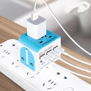 Naturehike NH18P001-J Travel Power Adapter Universal USB Electric Plug Converter US Euro UK AU