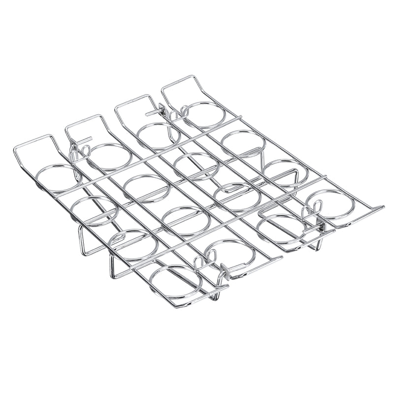 12/16 Holes Cupcake Cone Baking Cooling Rack Ice Cream Stand Holder Counter Display