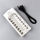Sofirn 8 Slots Smart Battery Charger AA AAA NiMH NiCd Rechargeable Batteries US / EU Plug With Indicator Light