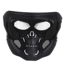 Wosport Skull Tactical Airsoft Mask Paintball CS Military Protective Full Face For Fast Helmet