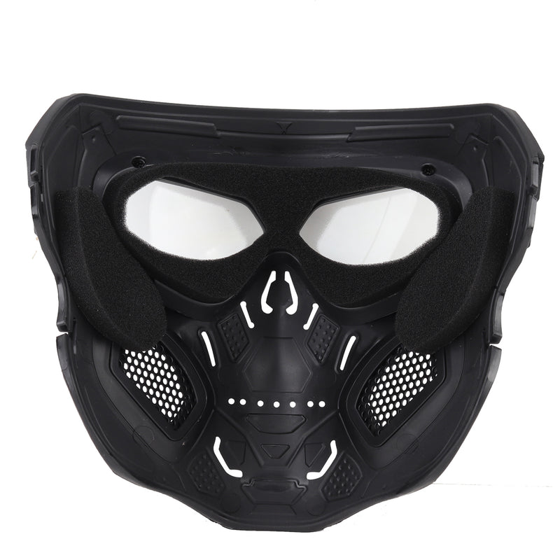 Wosport Skull Tactical Airsoft Mask Paintball CS Military Protective Full Face For Fast Helmet