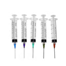 5Pcs 3ml 10ml 20ml Syringe Crimp Sealed Blunt End Tips For Makeup DIY Glue Oil Ink