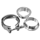 2inch Turbo Exhaust Down Pipe Stainless Steel 304 V-Band Clamp With 2Flange