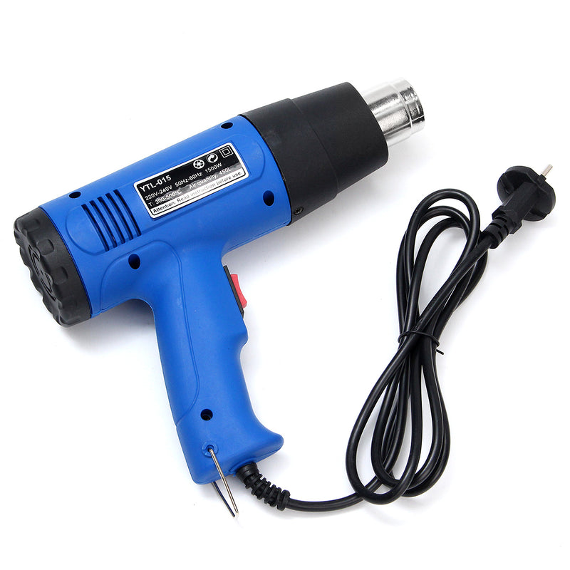 1500W 400-800 Dual Temperature Heat Air Gun Power Tool with 4 Nozzles