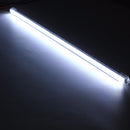 4 X 50CM 8520 SMD White LED Rigid Strip Aluminum Case Cabinet Tube Light Lamp DC12V