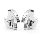 Bar Luggage Rack Docking Latch Clip Kit For Harley Electra Road Street Glide