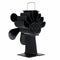 1500RPM 4/5 Blades Stove Fan Silent Fireplace Fire Heat Powered Saving Eco Fan No Electricity & Battery