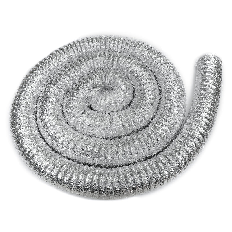 150mm/4.5'' Flexible Ducting Ventilation Pipe Hydroponic Hose Tube Kitchen Adapter