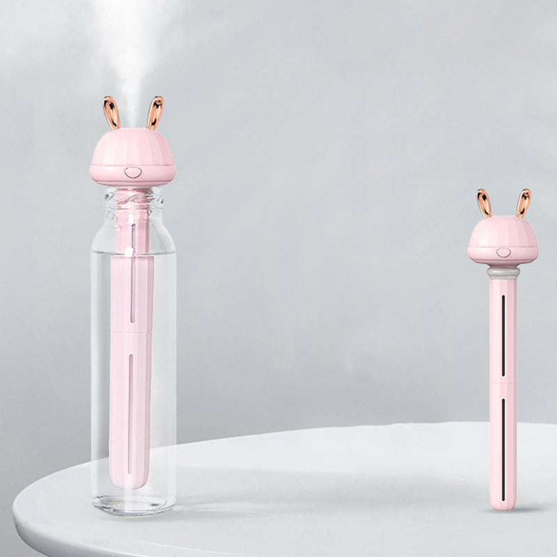 Portable Air Humidifier Purifier Mini Deer Rabbit Detach Bottle Aroma Diffuser Mist Maker For Home Office