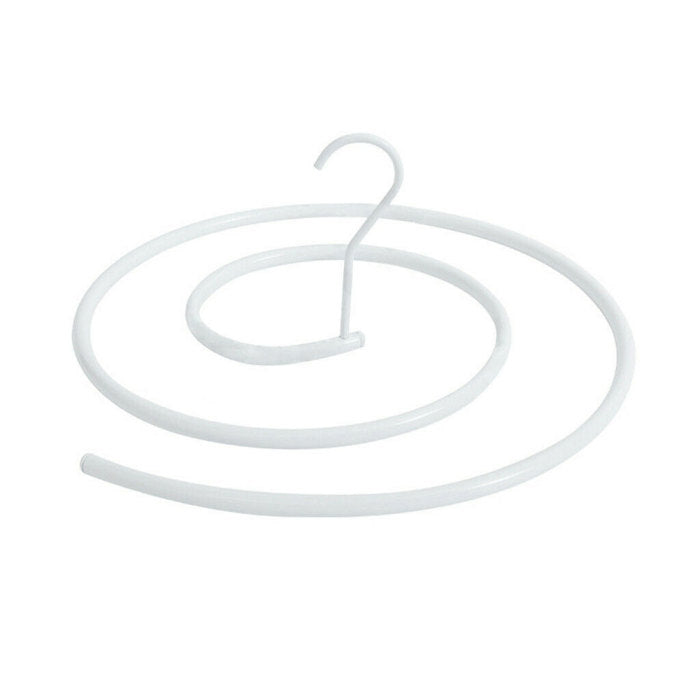 KCASA Creative Snail Spiral Drying Rack Spiral Shaped Hanger Rotating Quilt Storage Rack Quilt Curtains Blanket Rack Good For Outside Window Indoor Balcony