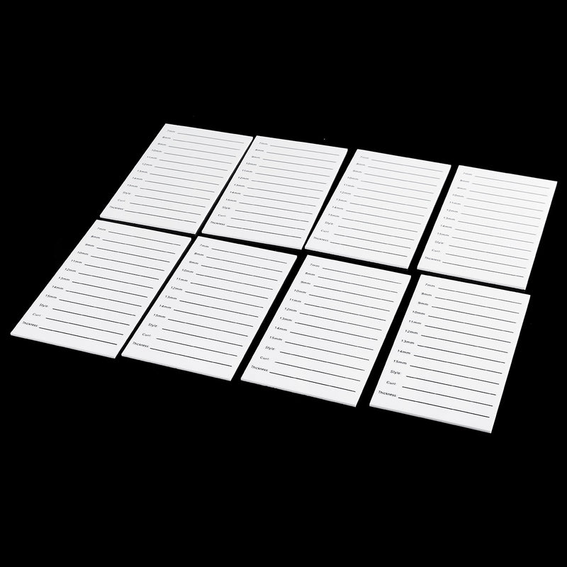 8 Layers Makeup Display Container Eyelashes Storage Box Acrylic Pallet Lash Holder