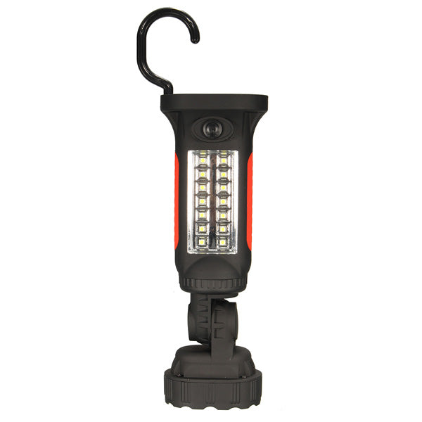 Magnetic 16 LED Inspection Hanging Camping Hand Flashlight