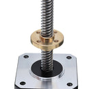 HANPOSE 17HS6401-S T8x8 Nema 17 Lead Screw Stepper Motor Linear Actuators 60mm 1.7A 73N.cm 4-lead 42 Motor 100-500mm Trapezoidal Lead Screw for 3D printer Z Axis