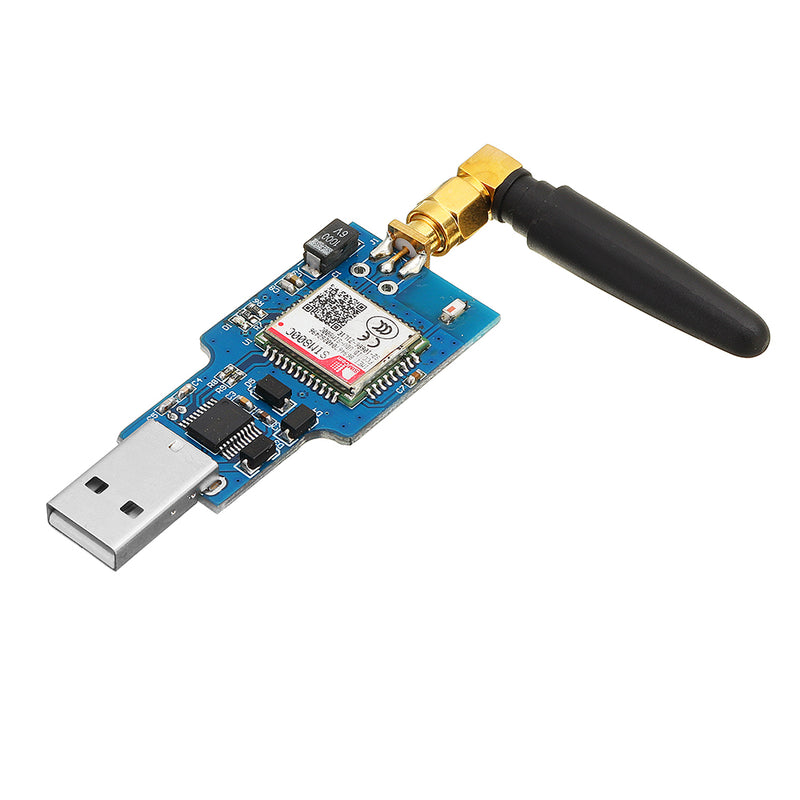 LC-GSM-SIM800C-2 USB to GSM Serial Port GPRS SIM800C Module with bluetooth Computer Control