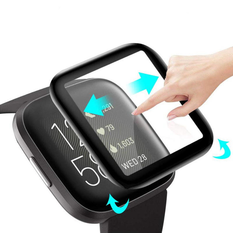 Bakeey 1Pcs 3D Full Coverage Soft Clear Watch Screen Protector for Fitbit Versa 2 Smart Watch