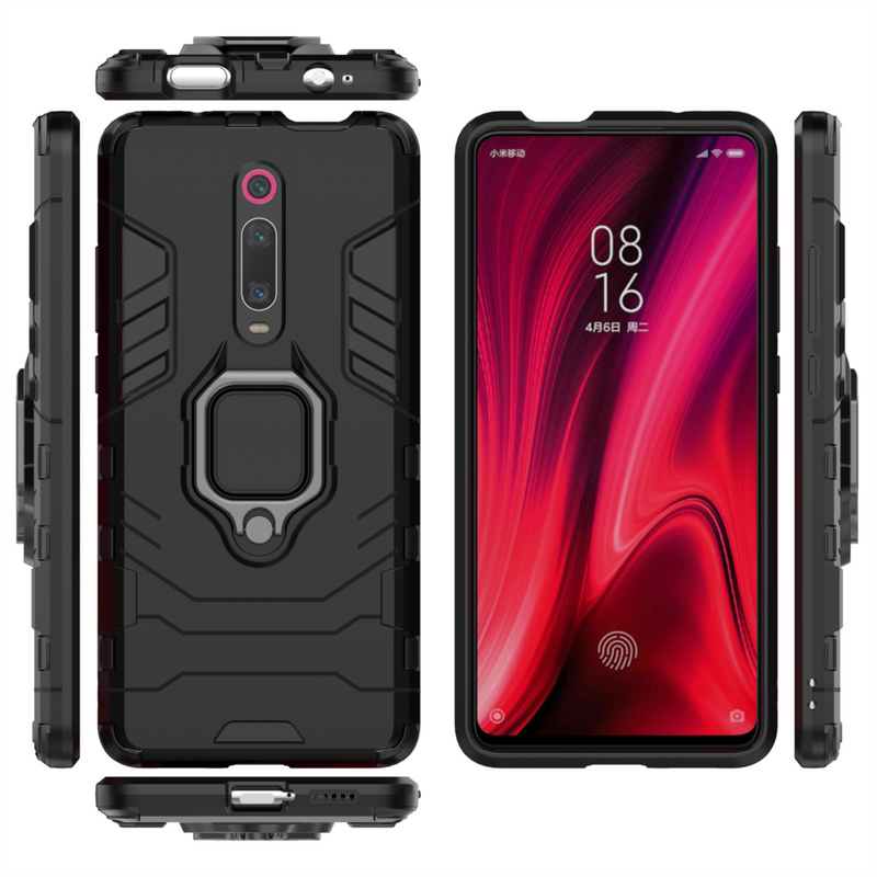 Bakeey Armor Magnetic Card Holder Shockproof Protective Case For Xiaomi Mi 9T / Mi9T PRO / Redmi K20 / Redmi K20 pro
