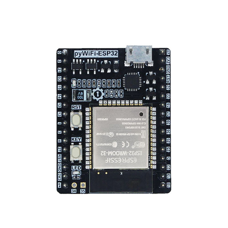 PyWIFI-ESP32 Micro Python WiFi Learning Development Board Compatible Pyboard With USB Cable