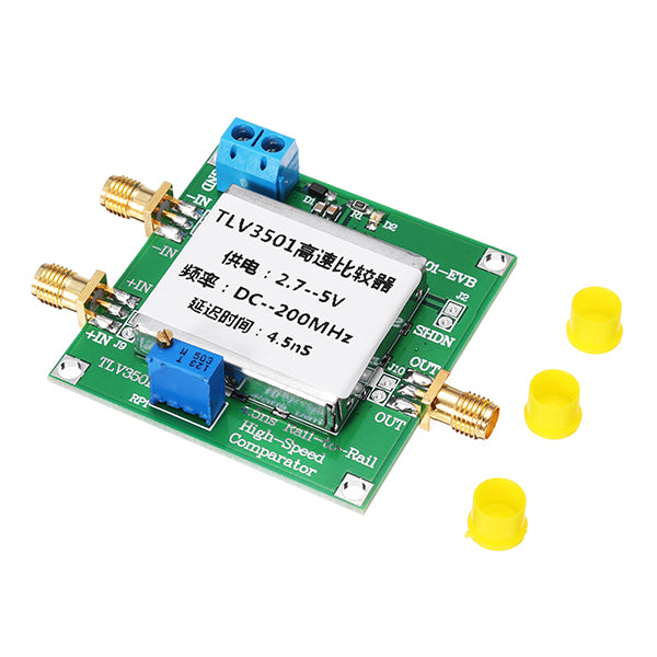TLV3501 High Speed Comparator Frequency Meter Front-end Shaping Module